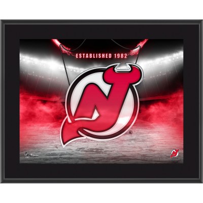 New Jersey Devils Fanatics Authentic 10.5 x 13 Horizontal Team Logo Sublimated Plaque