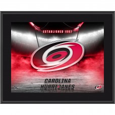Carolina Hurricanes Fanatics Authentic 10.5 x 13 Horizontal Team Logo Sublimated Plaque