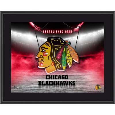 Chicago Blackhawks Fanatics Authentic 10.5 x 13 Horizontal Team Logo Sublimated Plaque
