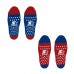 WoNew York Rangers Starter Blue/Red Home and Away Cozy Socks 2 Pack