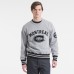 Montreal Canadiens Todd Snyder by Fanatics Athletic Heather Gray Relaxed Canadian Fleece Crew