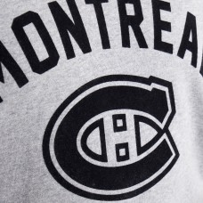 Montreal Canadiens Todd Snyder by Fanatics Athletic Heather Gray Relaxed Canadian Fleece Crew