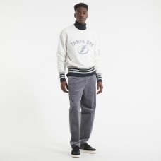 Tampa Bay Lightning Todd Snyder by Fanatics Heather Gray Relaxed Canadian Fleece Crew