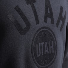 Utah Hockey Club Todd Snyder by Fanatics Black Relaxed Canadian Fleece Crew