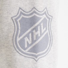 Vancouver Canucks Todd Snyder by Fanatics Heather Gray Relaxed Canadian Fleece Crew