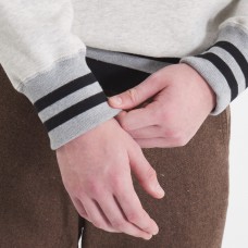 Vancouver Canucks Todd Snyder by Fanatics Heather Gray Relaxed Canadian Fleece Crew