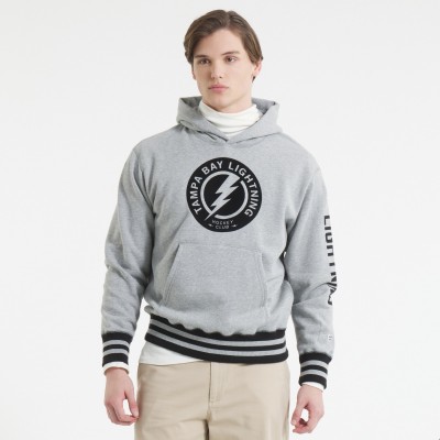Толстовка Tampa Bay Lightning Todd Snyder by Fanatics Athletic Heather Gray Relaxed Canadian Fleece