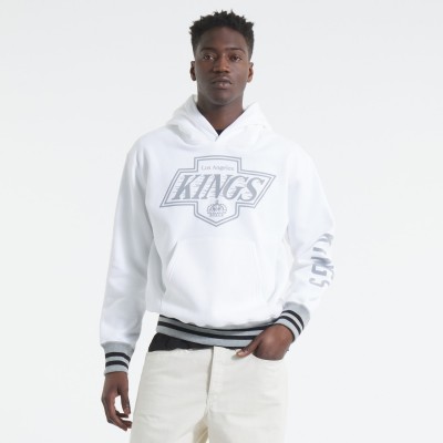 Los Angeles Kings Todd Snyder by Fanatics White Relaxed Canadian Fleece Hoodie