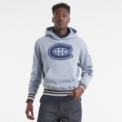 Толстовка Montreal Canadiens Todd Snyder by Fanatics Gray Relaxed Canadian Fleece
