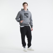 Толстовка New York Rangers Todd Snyder by Fanatics Dark Heather Gray Relaxed Canadian Fleece