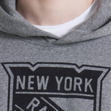 Толстовка New York Rangers Todd Snyder by Fanatics Dark Heather Gray Relaxed Canadian Fleece