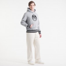 Толстовка Edmonton Oilers Todd Snyder by Fanatics Athletic Heather Gray Relaxed Canadian Fleece