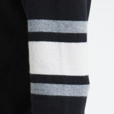 New York Rangers Todd Snyder by Fanatics Black Cashmere Crew Sweater New York Rangers Todd Snyder by Fanatics Black Cashmere Crew Sweater