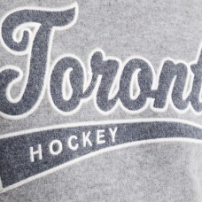 Toronto Maple Leafs Todd Snyder by Fanatics Athletic Heather Gray Cashmere Crew Sweater