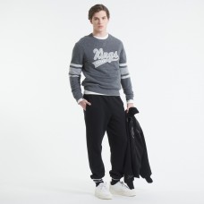 Los Angeles Kings Todd Snyder by Fanatics Heather Gray Cashmere Crew Sweater