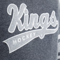Los Angeles Kings Todd Snyder by Fanatics Heather Gray Cashmere Crew Sweater
