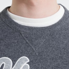 Los Angeles Kings Todd Snyder by Fanatics Heather Gray Cashmere Crew Sweater