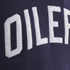 Edmonton Oilers Todd Snyder by Fanatics Navy Cashmere Hooded Sweater