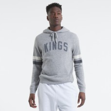 Los Angeles Kings Todd Snyder by Fanatics Athletic Heather Gray Cashmere Hooded Sweater