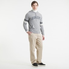 New York Rangers Todd Snyder by Fanatics Athletic Heather Gray Cashmere Hooded Sweater New York Rangers Todd Snyder by Fanatics Athletic Heather Gray Cashmere Hooded Sweater