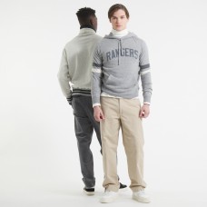 New York Rangers Todd Snyder by Fanatics Athletic Heather Gray Cashmere Hooded Sweater New York Rangers Todd Snyder by Fanatics Athletic Heather Gray Cashmere Hooded Sweater