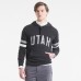 Utah Hockey Club Todd Snyder by Fanatics Heather Black Cashmere Hooded Sweater Utah Hockey Club Todd Snyder by Fanatics Heather Black Cashmere Hooded Sweater