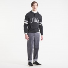 Utah Hockey Club Todd Snyder by Fanatics Heather Black Cashmere Hooded Sweater Utah Hockey Club Todd Snyder by Fanatics Heather Black Cashmere Hooded Sweater