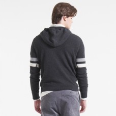 Utah Hockey Club Todd Snyder by Fanatics Heather Black Cashmere Hooded Sweater Utah Hockey Club Todd Snyder by Fanatics Heather Black Cashmere Hooded Sweater