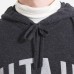 Utah Hockey Club Todd Snyder by Fanatics Heather Black Cashmere Hooded Sweater