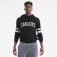 Vancouver Canucks Todd Snyder by Fanatics Black Cashmere Hooded Sweater