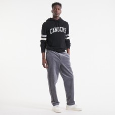 Vancouver Canucks Todd Snyder by Fanatics Black Cashmere Hooded Sweater