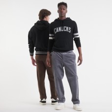 Vancouver Canucks Todd Snyder by Fanatics Black Cashmere Hooded Sweater