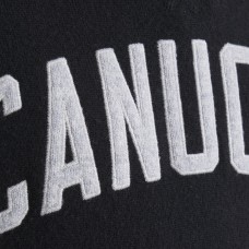 Vancouver Canucks Todd Snyder by Fanatics Black Cashmere Hooded Sweater