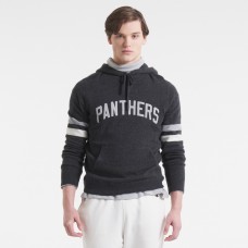 Florida Panthers Todd Snyder by Fanatics Heather Black Cashmere Hooded Sweater