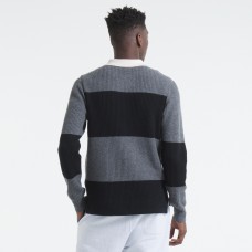 Chicago Blackhawks Todd Snyder by Fanatics Dark Heather Gray Cashmere Rugby Sweater Chicago Blackhawks Todd Snyder by Fanatics Dark Heather Gray Cashmere Rugby Sweater