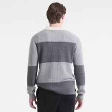 New York Rangers Todd Snyder by Fanatics Athletic Heather Gray Cashmere Rugby Sweater New York Rangers Todd Snyder by Fanatics Athletic Heather Gray Cashmere Rugby Sweater