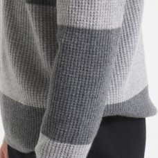 New York Rangers Todd Snyder by Fanatics Athletic Heather Gray Cashmere Rugby Sweater New York Rangers Todd Snyder by Fanatics Athletic Heather Gray Cashmere Rugby Sweater