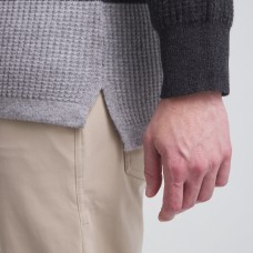 Los Angeles Kings Todd Snyder by Fanatics Athletic Heather Gray Cashmere Rugby Sweater