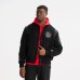 Los Angeles Kings Todd Snyder Black Cashmere Full-Snap Varsity Jacket
