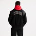 Los Angeles Kings Todd Snyder Black Cashmere Full-Snap Varsity Jacket