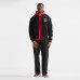 Los Angeles Kings Todd Snyder Black Cashmere Full-Snap Varsity Jacket