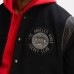 Los Angeles Kings Todd Snyder Black Cashmere Full-Snap Varsity Jacket