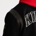Los Angeles Kings Todd Snyder Black Cashmere Full-Snap Varsity Jacket