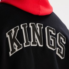 Los Angeles Kings Todd Snyder Black Cashmere Full-Snap Varsity Jacket