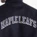 Toronto Maple Leafs Todd Snyder Navy Cashmere Full-Snap Varsity Jacket