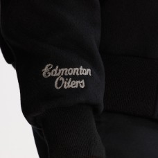 Edmonton Oilers Todd Snyder Navy Cashmere Full-Snap Varsity Jacket