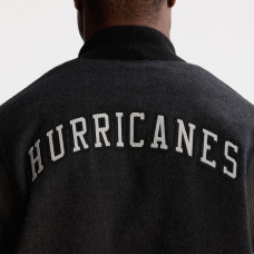Куртка Carolina Hurricanes Todd Snyder Dark Heather Gray Cashmere Full-Snap Varsity Куртка Carolina Hurricanes Todd Snyder Dark Heather Gray Cashmere Full-Snap Varsity