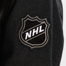 Куртка Carolina Hurricanes Todd Snyder Dark Heather Gray Cashmere Full-Snap Varsity Куртка Carolina Hurricanes Todd Snyder Dark Heather Gray Cashmere Full-Snap Varsity