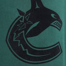 Vancouver Canucks Todd Snyder by Fanatics Dark Green Relaxed Canadian Fleece Turtleneck