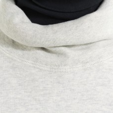 New York Rangers Todd Snyder by Fanatics Heather Gray Relaxed Canadian Fleece Turtleneck